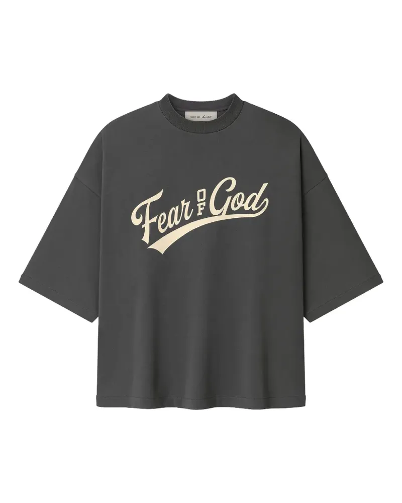 Fear of God Merch Tee logo-print T-shirt - Grau Grau