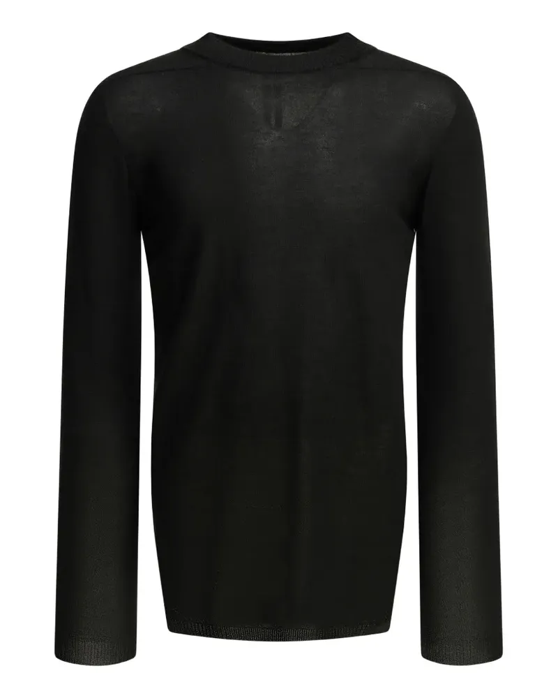 Rick Owens Langärmeliger Pullover - Schwarz Schwarz
