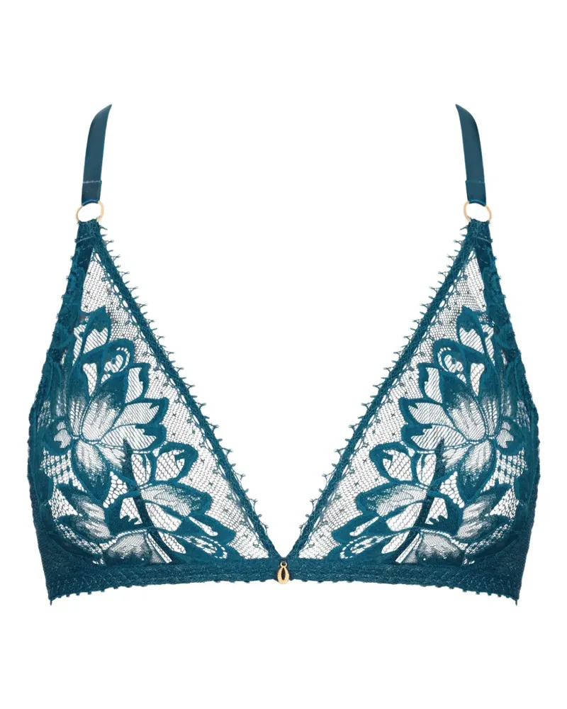 Aubade Flawless Love Triangel-BH - Blau Blau
