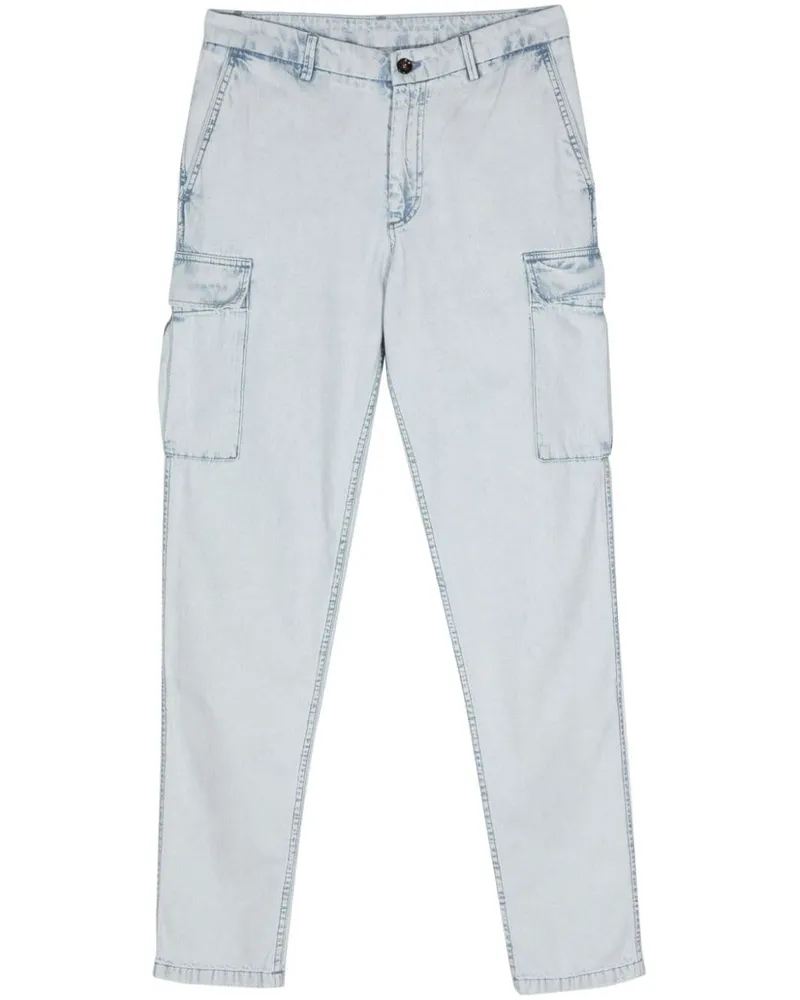 MOORER Brody-01 Cargojeans - Blau Blau