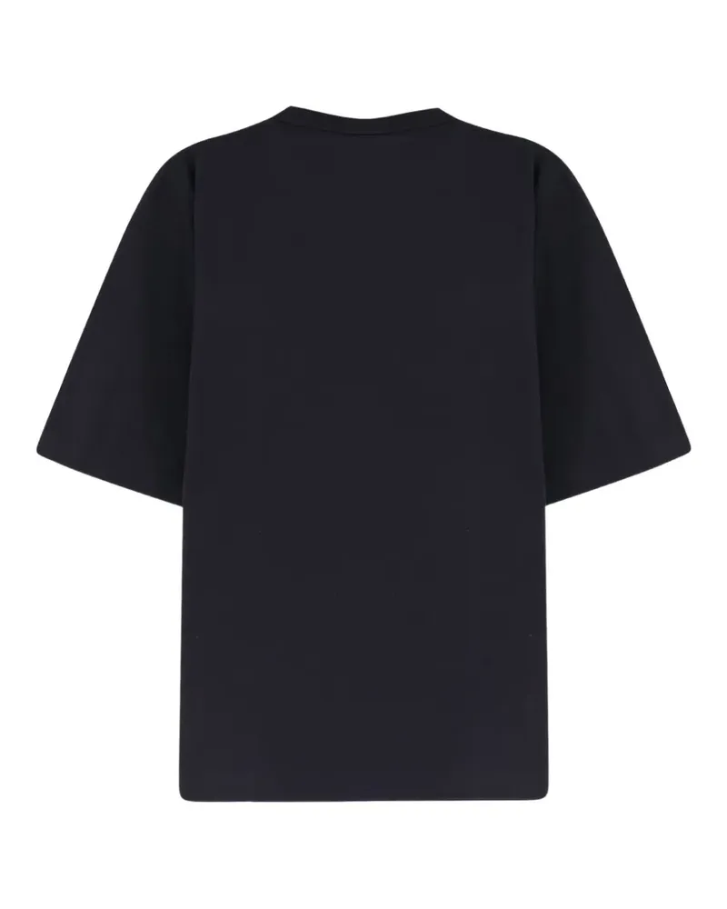 Ralph Lauren logo-embroidered cotton T-shirt - Schwarz Schwarz