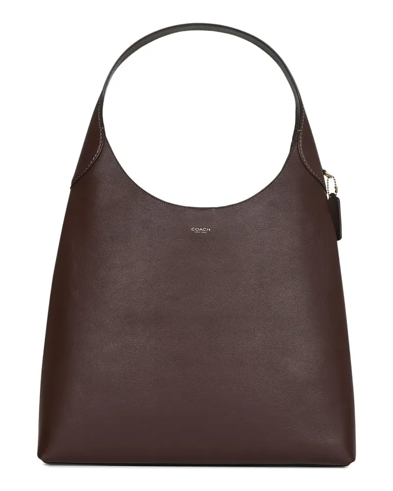 Coach Klassische Schultertasche - Braun Braun