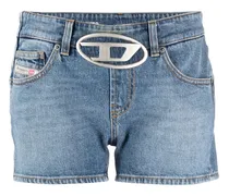 De-Lyla-Fsc Jeans-Shorts mit Logo-Schild