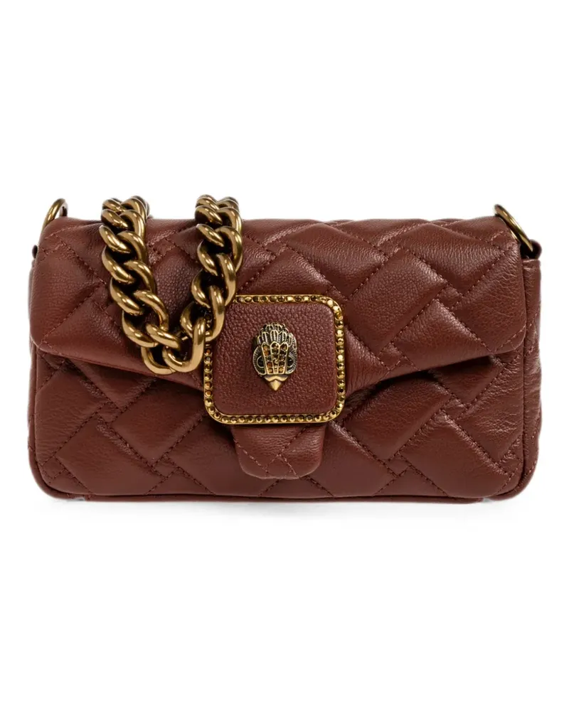 Kurt Geiger Mini Pimlico Schultertasche - Braun Braun