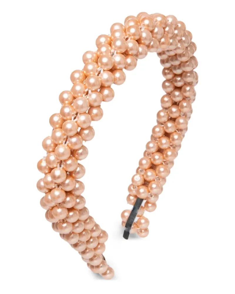 Shrimps Antonia Haarreif mit Perlen - Nude Nude