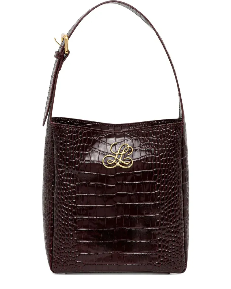 Luisa Spagnoli Importante Tote Bag mit Logo - Rot Rot