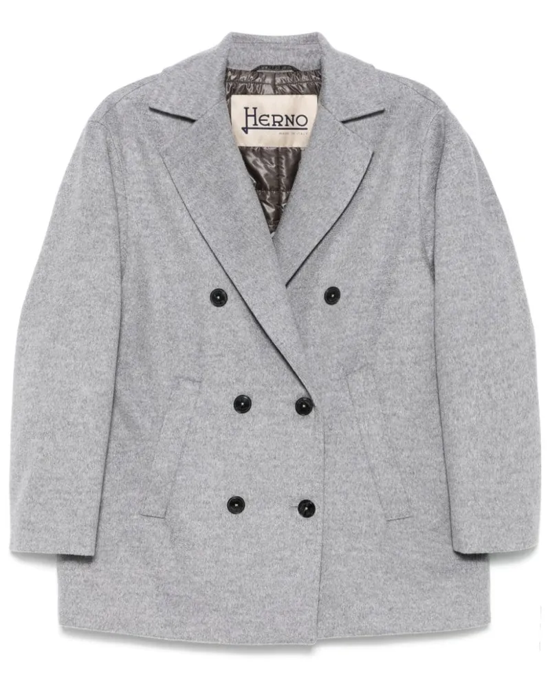 Herno Klassische Jacke - Grau Grau