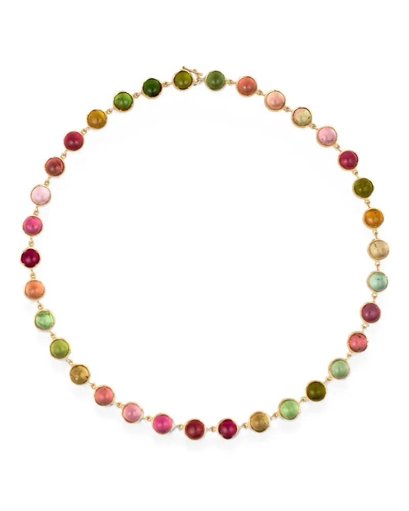 Irene Neuwirth tourmaline link necklace - Gold Gold