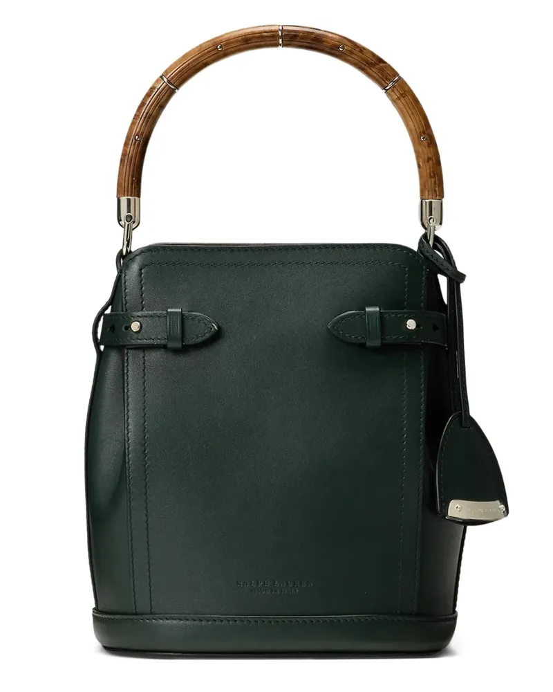 Ralph Lauren Beuteltasche mit Bambushenkel - Grün Grün