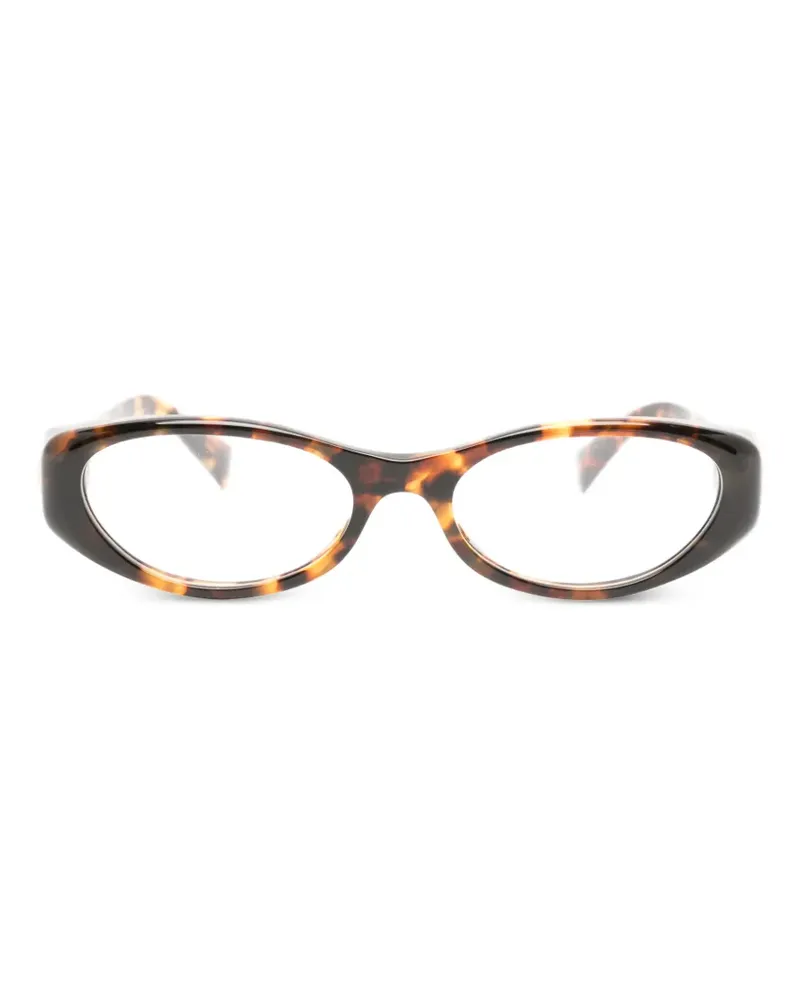 Miu Miu round-frame glasses - Braun Braun