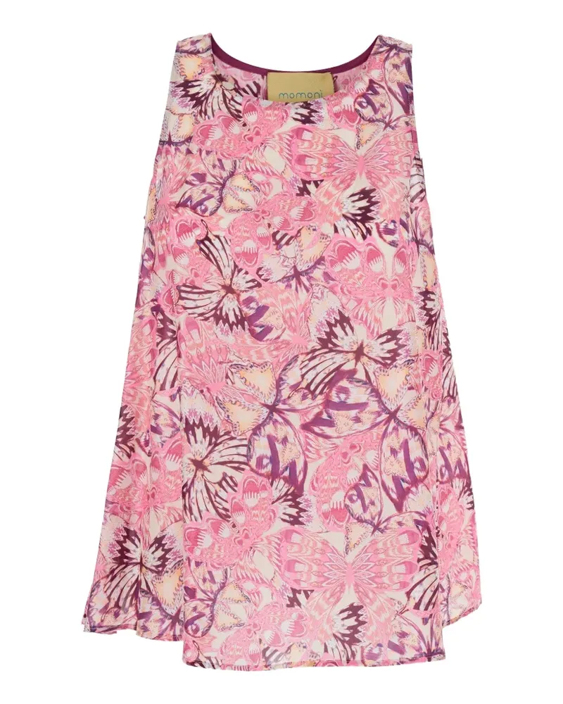 Momoni floral print top - Rosa Rosa