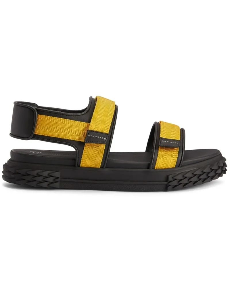 Giuseppe Zanotti Frankie Sandalen mit Klettverschluss - Schwarz Schwarz