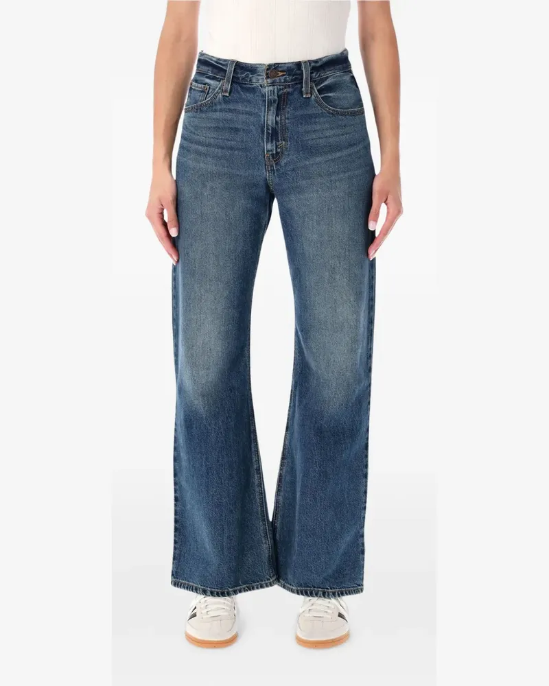 Levi's faded-effect bootcut jeans - Blau Blau