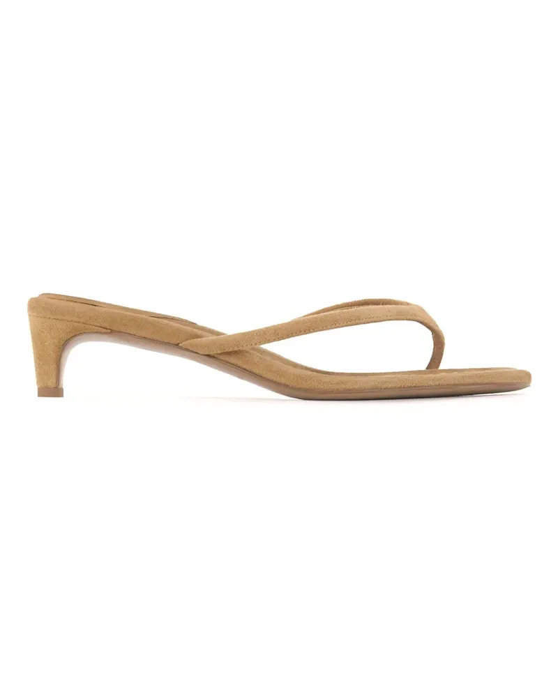 12 STOREEZ York Sandalen mit Zehensteg - Braun Braun