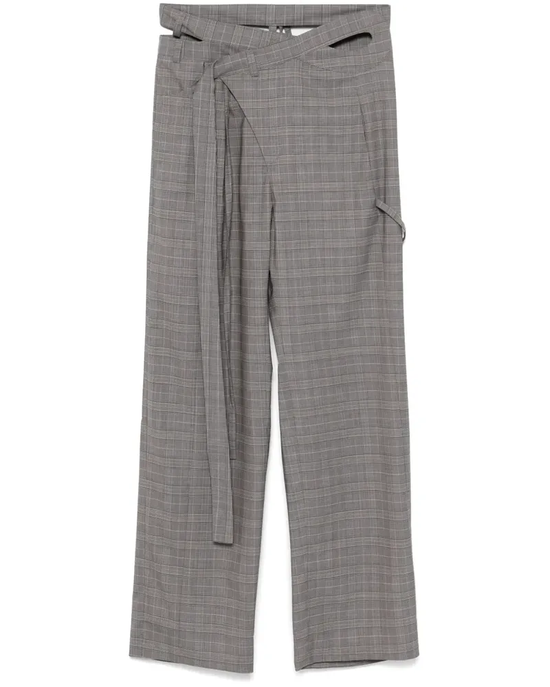 OTTOLINGER Karierte Hose - Grau Grau