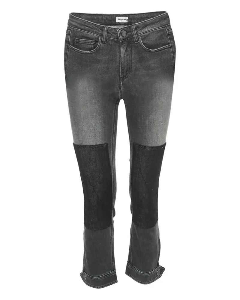 Zadig & Voltaire Jeans mit Patch-Detail - Schwarz Schwarz