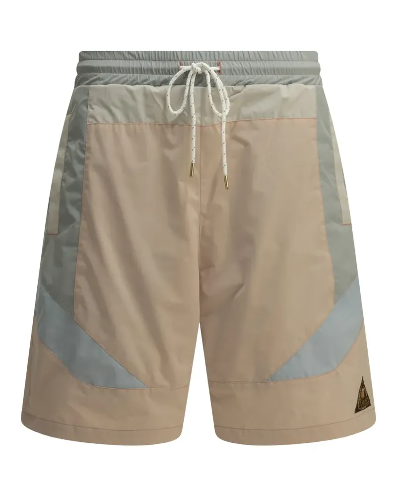 KAPITAL Badeshorts mit Logo-Patch - Rosa Rosa