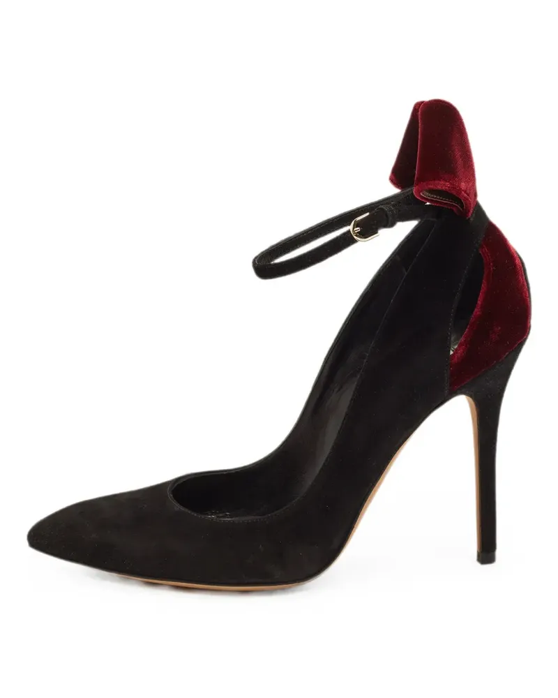Brian Atwood bow-detail pumps - Schwarz Schwarz