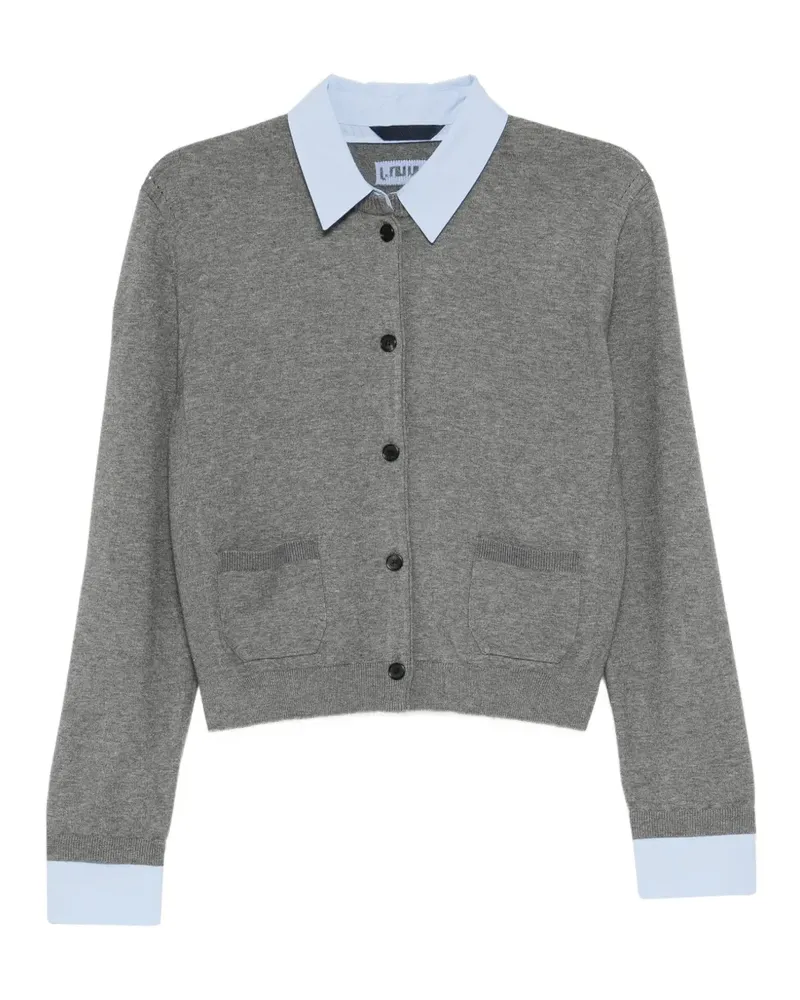 JUUN.J Klassischer Cardigan - Grau Grau