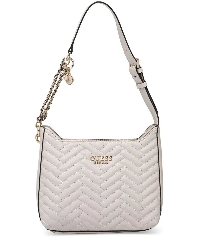 Guess Anning Schultertasche - Grau Grau