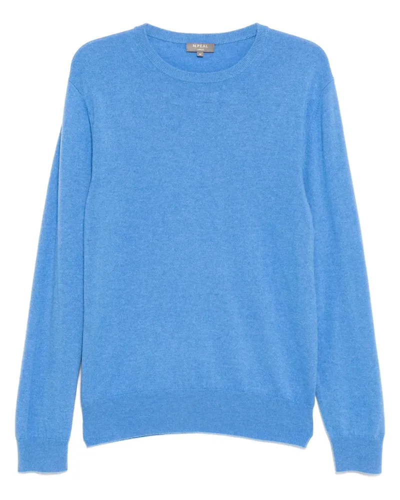 N.Peal Oxford-Pullover - Blau Blau