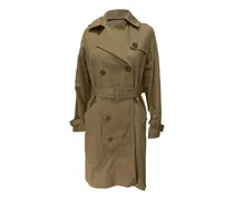 Kurzer Greta Trenchcoat mit Gürtel - Nude