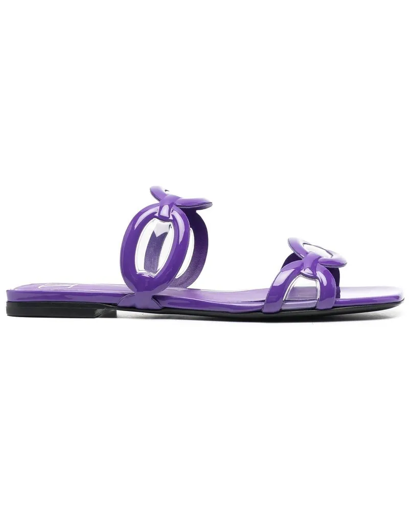 Valentino Garavani Chain 1967 Sandalen - Violett Violett