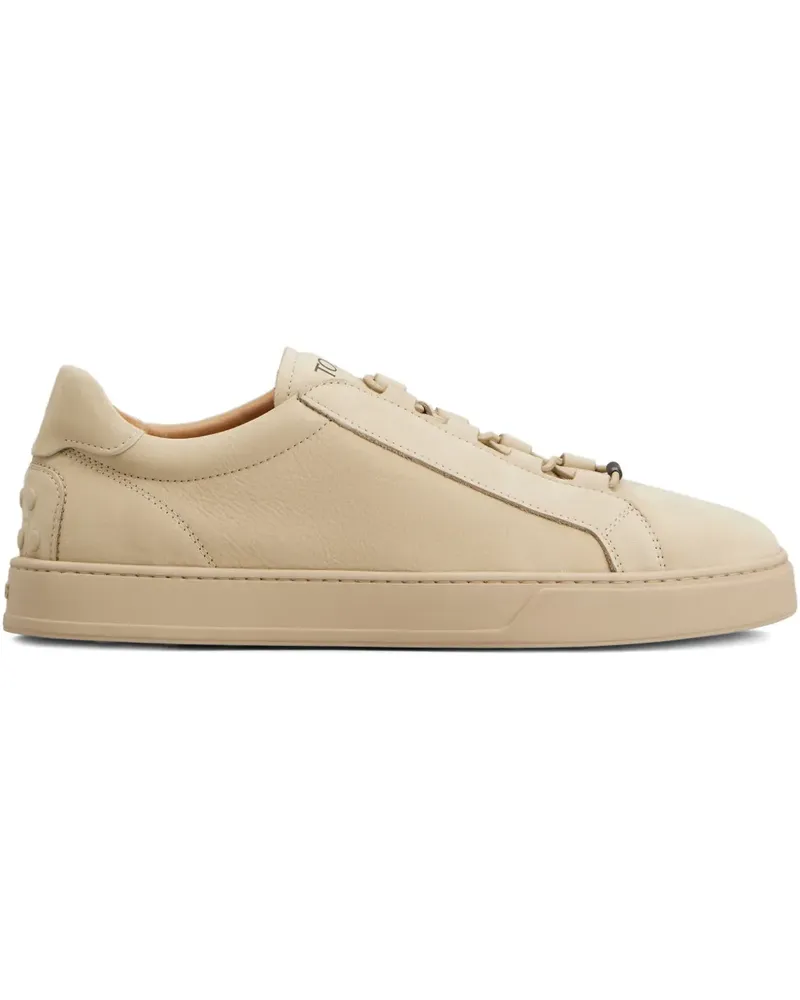 TOD'S Sneakers aus Leder - Nude Nude