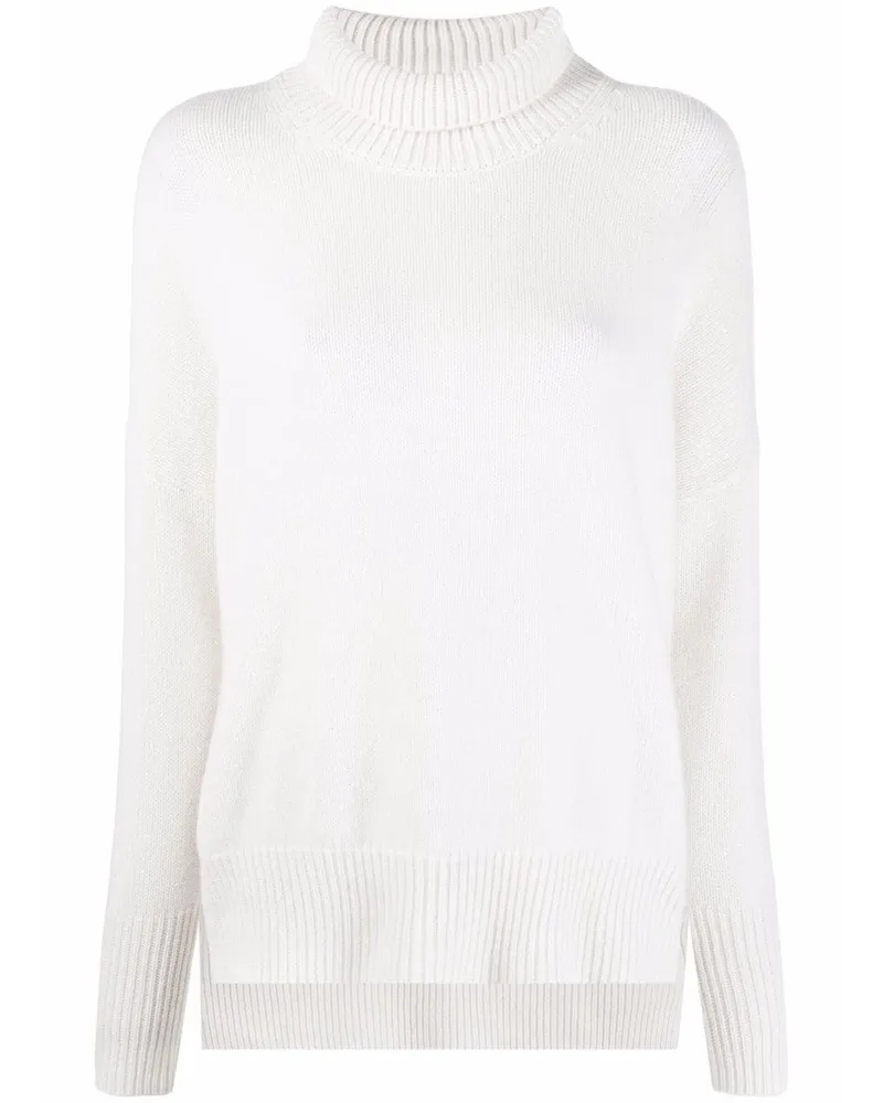 Lisa Yang Kaschmirpullover mit Rollkragen - Nude Nude