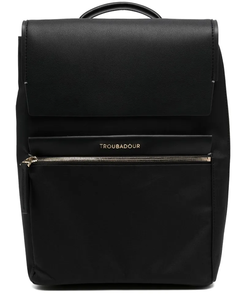 TROUBADOUR Ki Rucksack mit Logo Schwarz