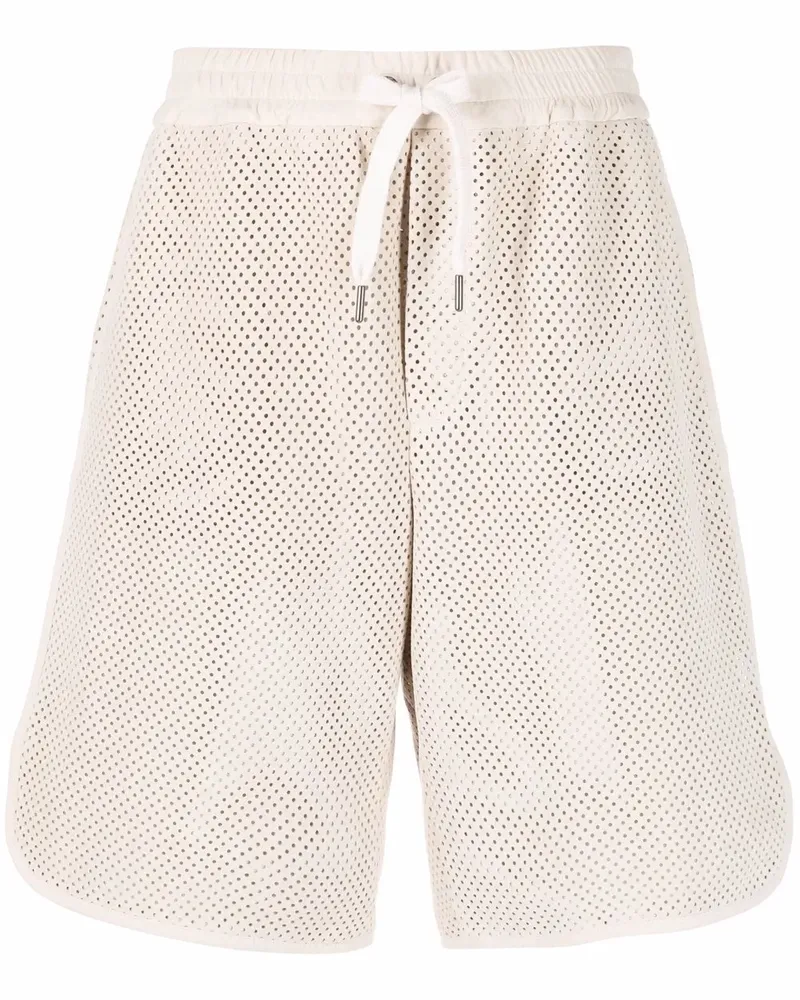 Brunello Cucinelli Shorts mit Kordelzug - Nude Nude