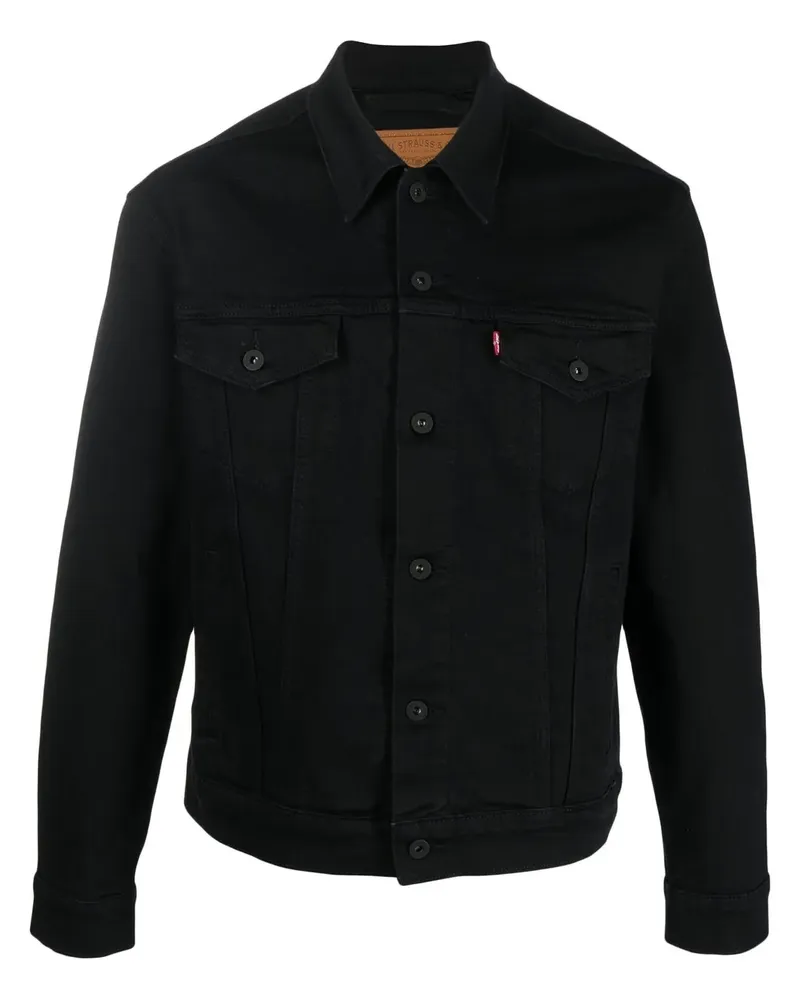 Levi's Trucker Jeansjacke - Schwarz Schwarz