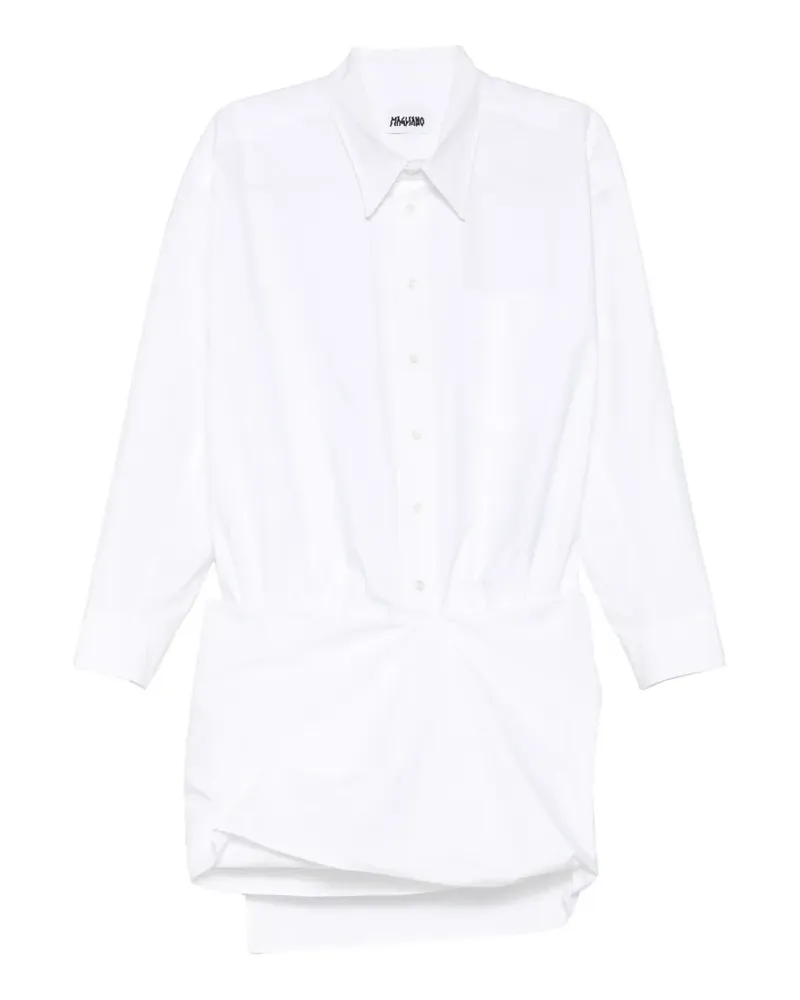 Magliano Crispy Bicchierino shirt dress - Schwarz Schwarz