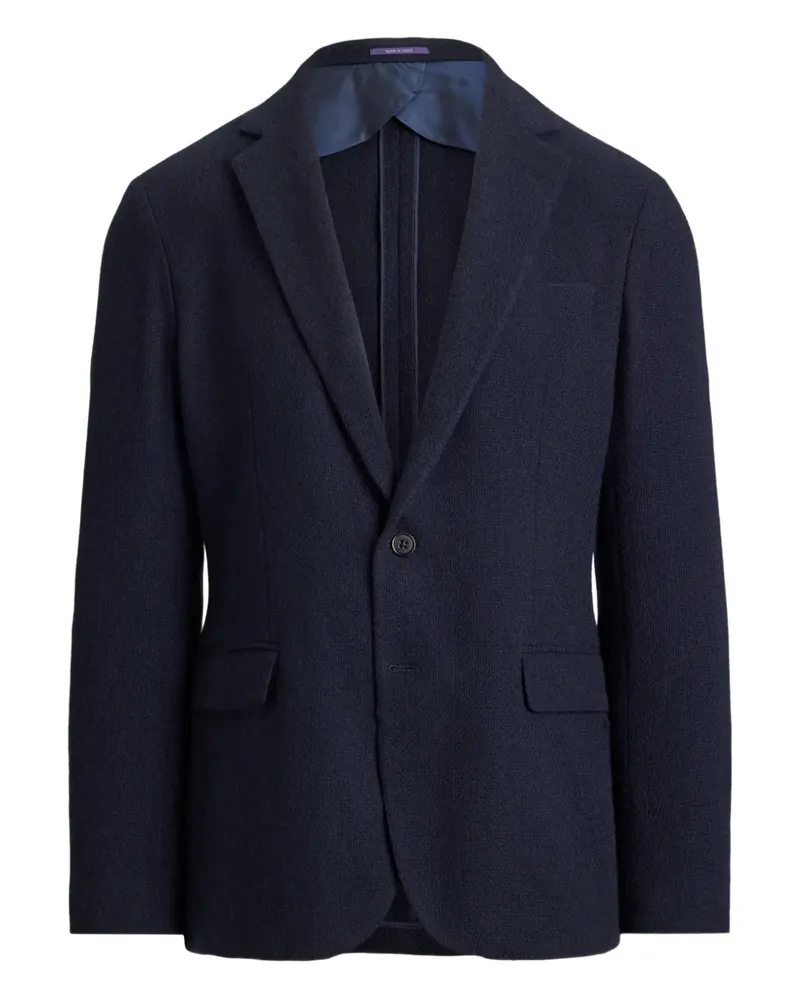 Ralph Lauren Einreihiges Sakko aus Kaschmir - Blau Blau
