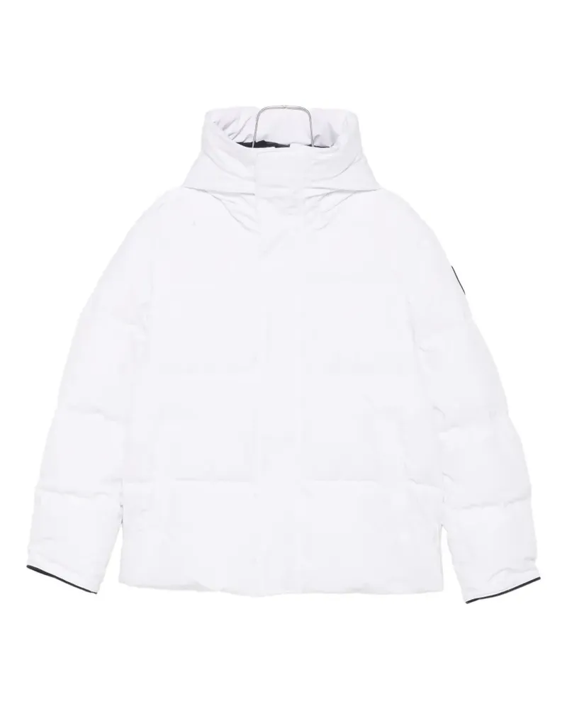 Canada Goose logo-patch coat - Weiß Weiß