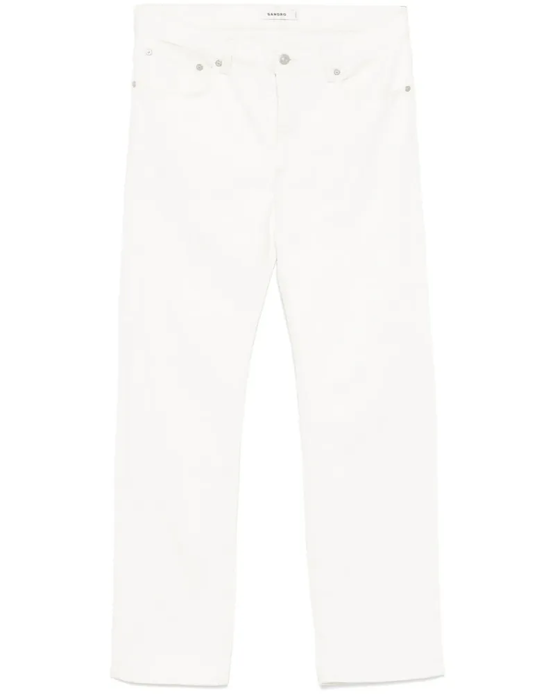 Sandro Jeans mit geradem Bein - Weiß Weiß