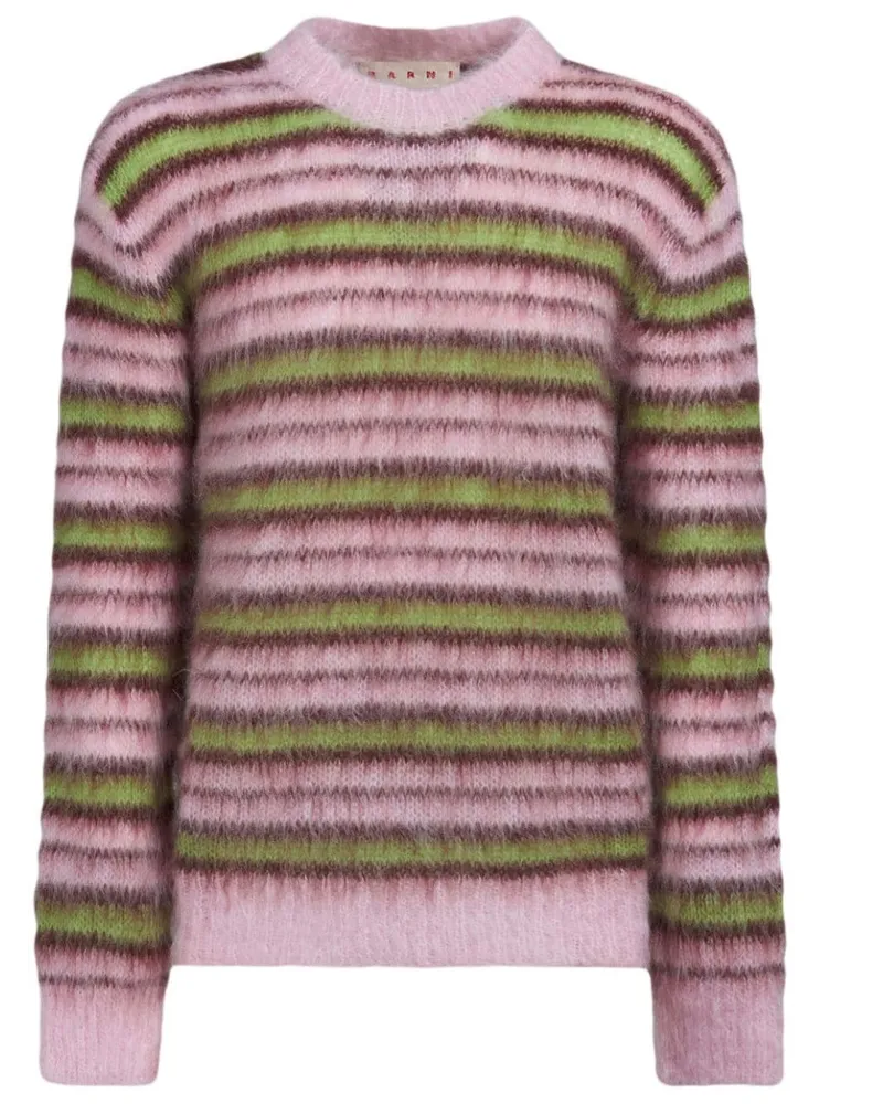 Marni Gestreifter Pullover - Rosa Rosa