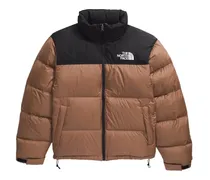 1996 Retro Nuptse Steppjacke - Braun
