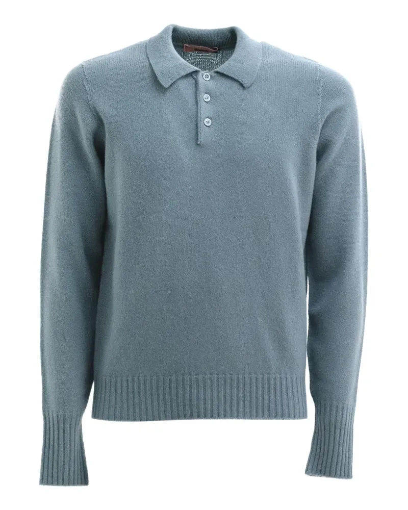 Drumohr  Gestrickter Pullover - Blau Blau