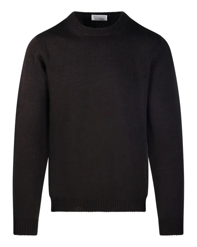 Roberto Collina marl-knit sweater - Schwarz Schwarz