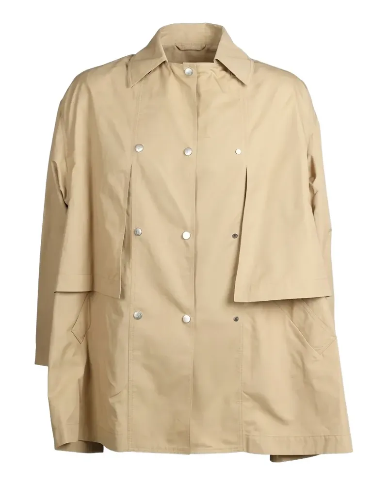 Valentino Garavani Geknöpfter Mantel mit Einsätzen - Nude Nude