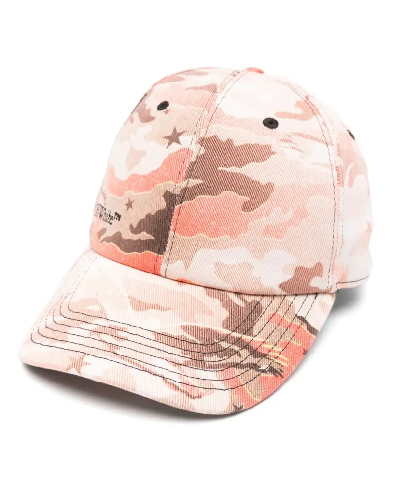 OFF-WHITE Camou Drill-Baseballkappe - Orange Orange