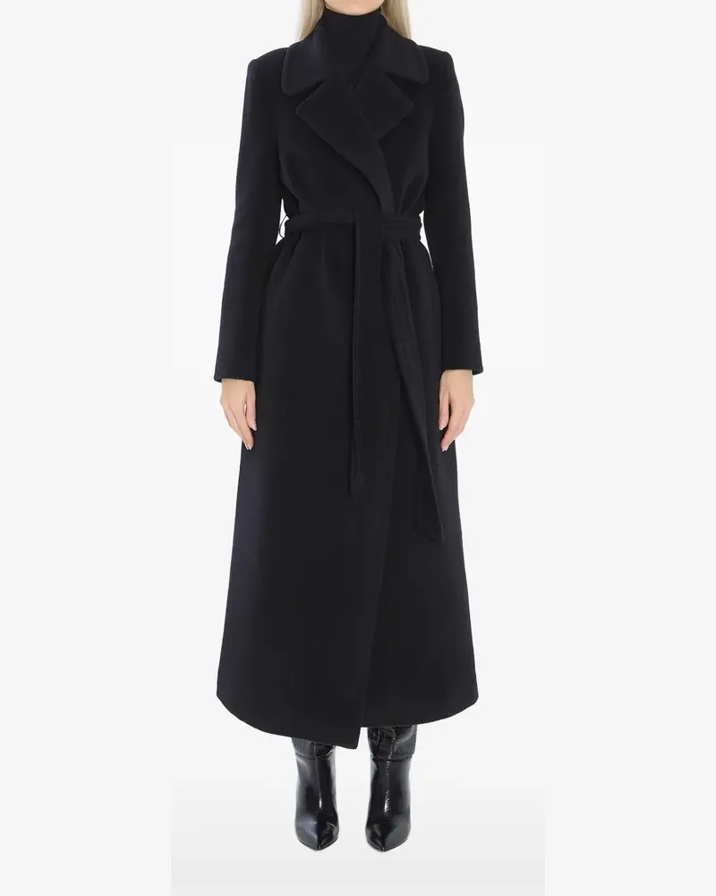 Tagliatore Melody classic-lapels coat - Schwarz Schwarz