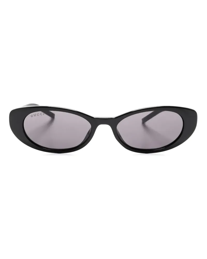 Gucci Sonnenbrille mit Cat-Eye-Gestell - Schwarz Schwarz