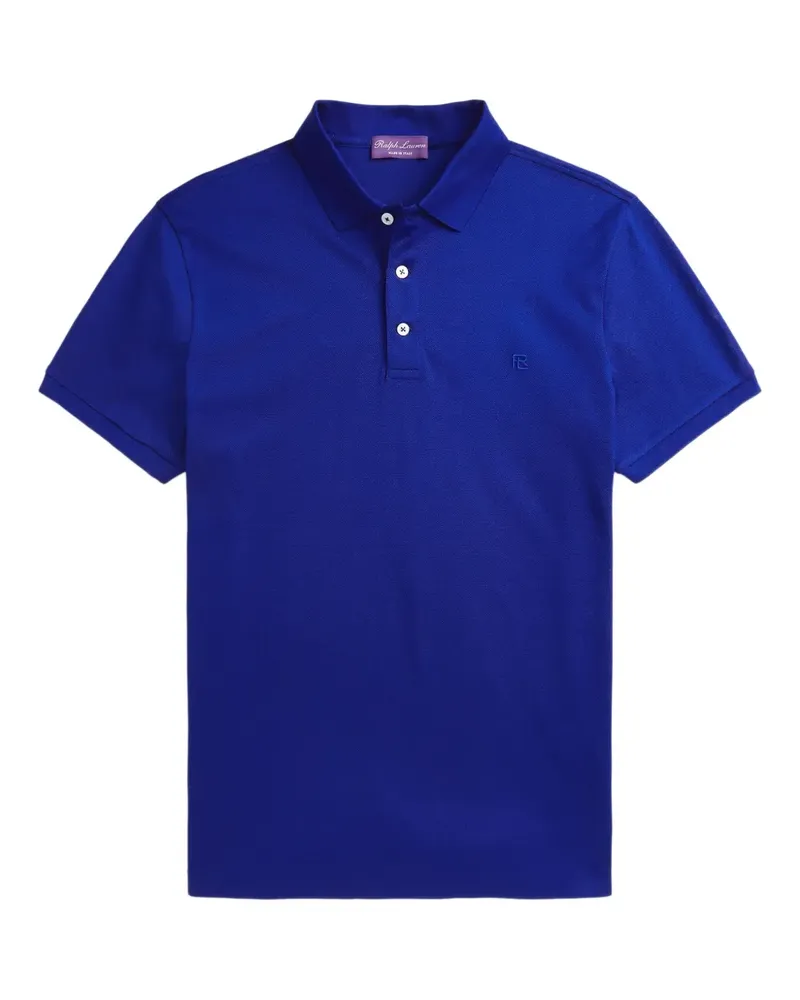 Ralph Lauren Poloshirt mit Logo-Stickerei - Blau Blau