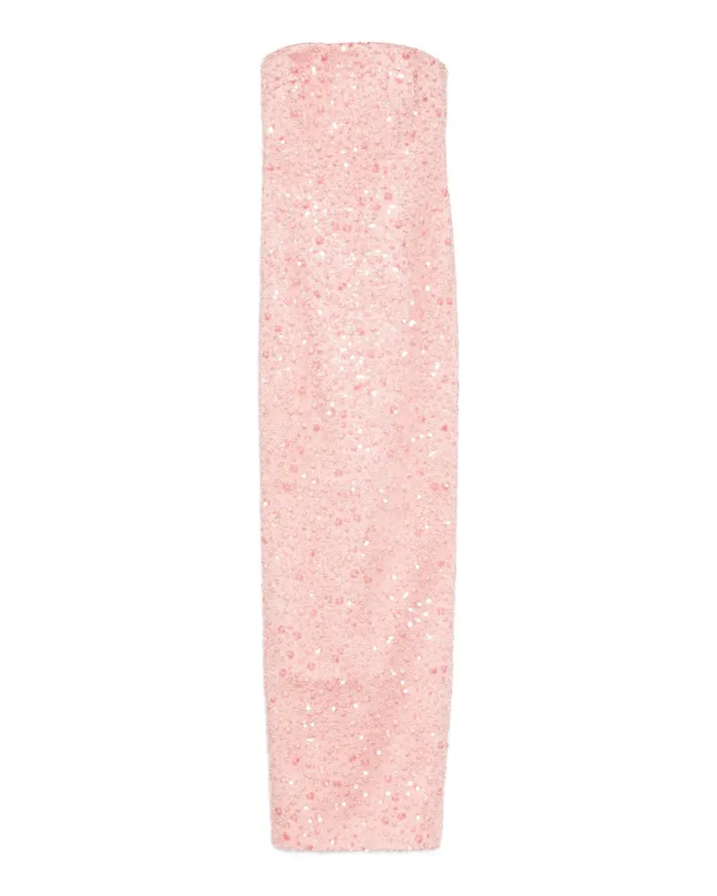 The New Arrivals Ilkyaz Ozel Nara sequin-embellished maxi dress - Rosa Rosa