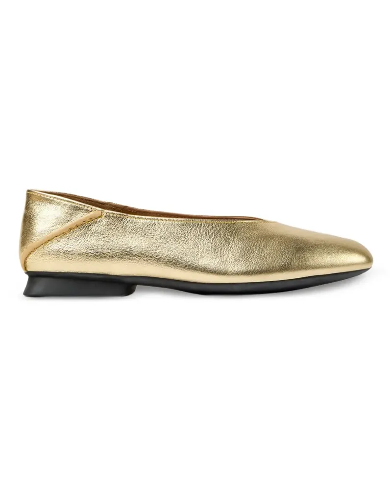 Camper Casi Myra Ballerinas - Gold Gold