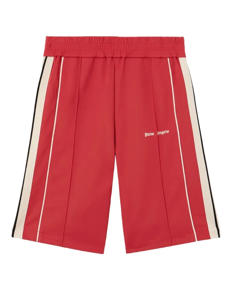 Palm Angels Joggingshorts mit Logo - Rot Rot