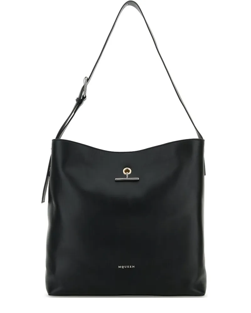 Alexander McQueen Pendant Schultertasche - Schwarz Schwarz