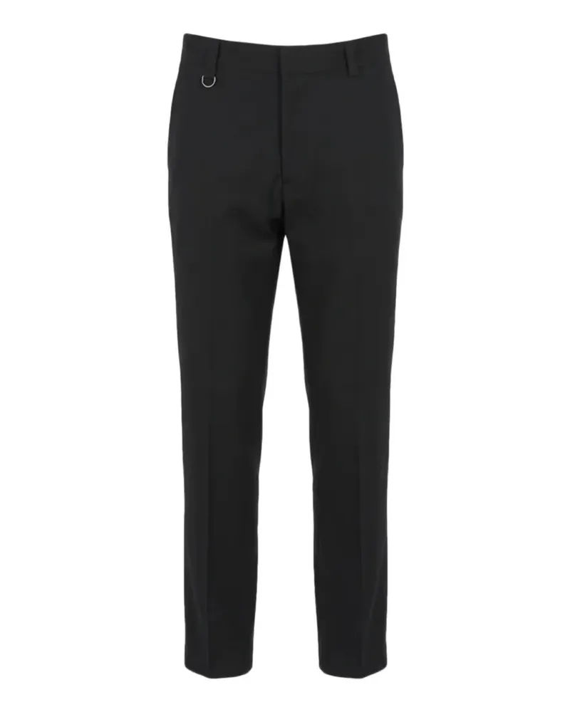 Paolo Pecora Milano straight-leg chino trousers - Schwarz Schwarz